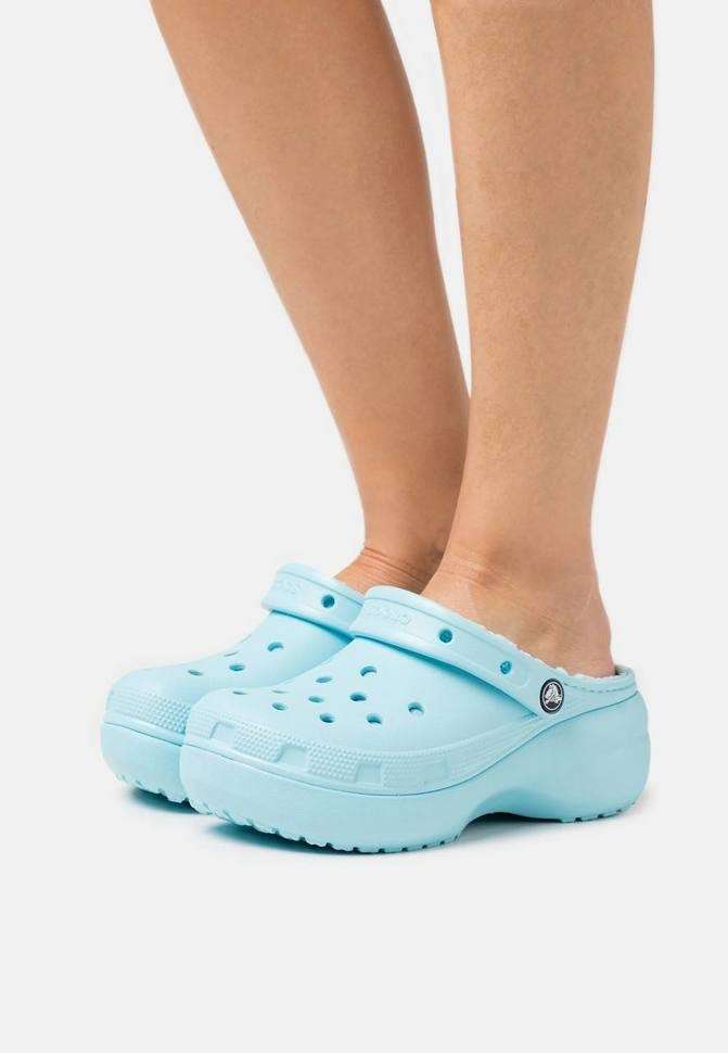 Жіночі Crocs утеплені Classic Platform Lined Clog W Arctic — фото 2