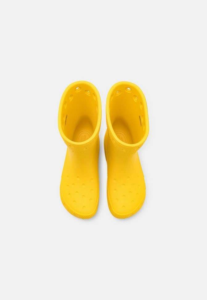 Жіночі гумові чоботи Crocs Classic Rain Boot Sunflower — фото 4