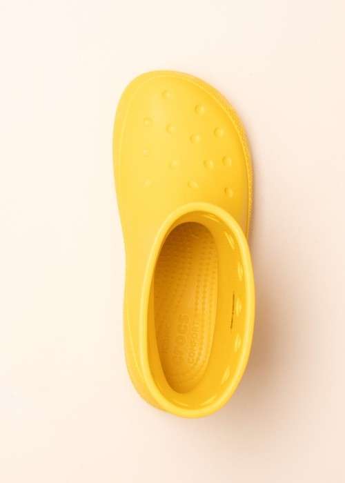 Жіночі гумові чоботи Crocs Classic Rain Boot Sunflower — фото 9