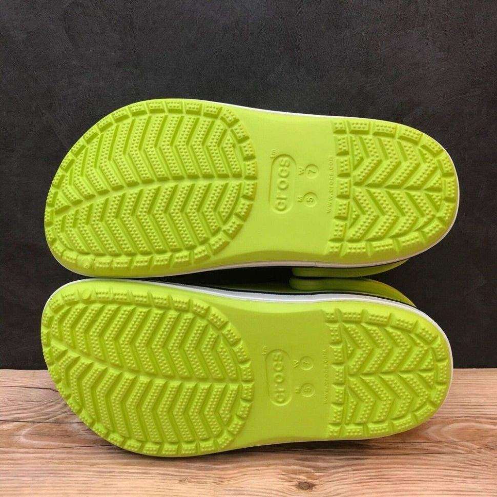 Дитячі Crocs-сабо для хлопчика Crocs Bayaband Clog Kids' Lime Punch/Navy — фото 5
