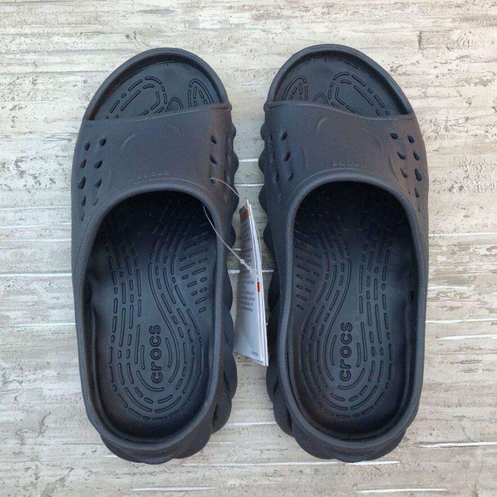 Чоловічі шльопанці Crocs Echo Slide Storm Navy — фото 11