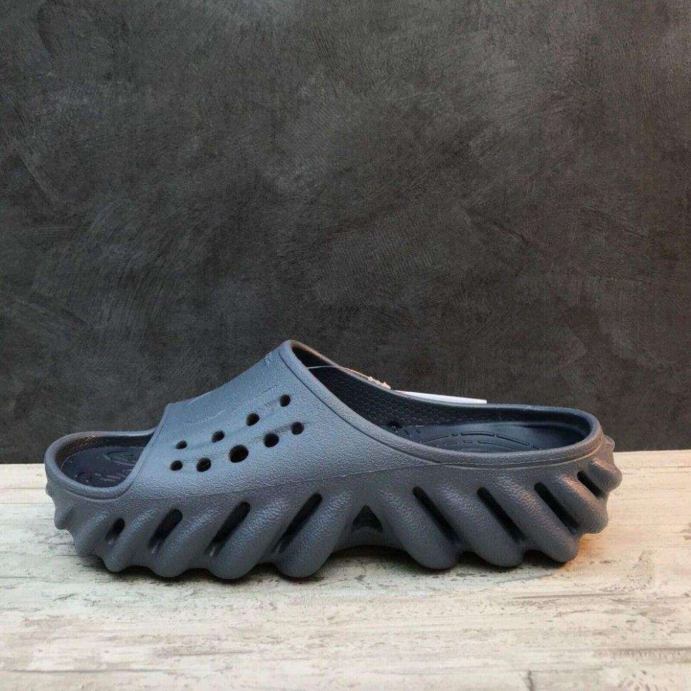Чоловічі шльопанці Crocs Echo Slide Storm Navy — фото 13