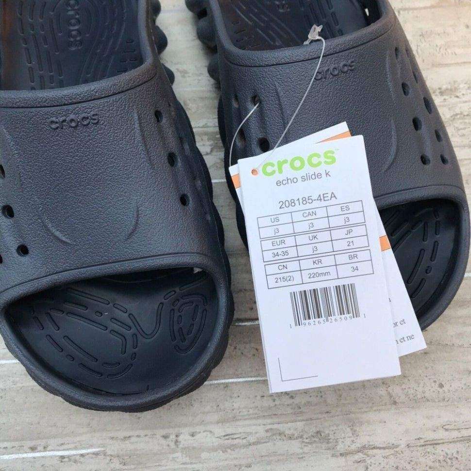 Чоловічі шльопанці Crocs Echo Slide Storm Navy — фото 3