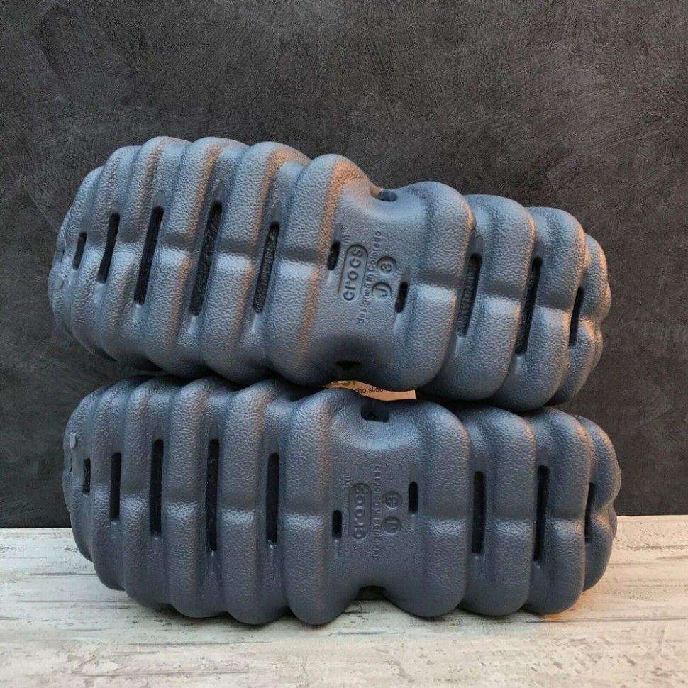 Чоловічі шльопанці Crocs Echo Slide Storm Navy — фото 5