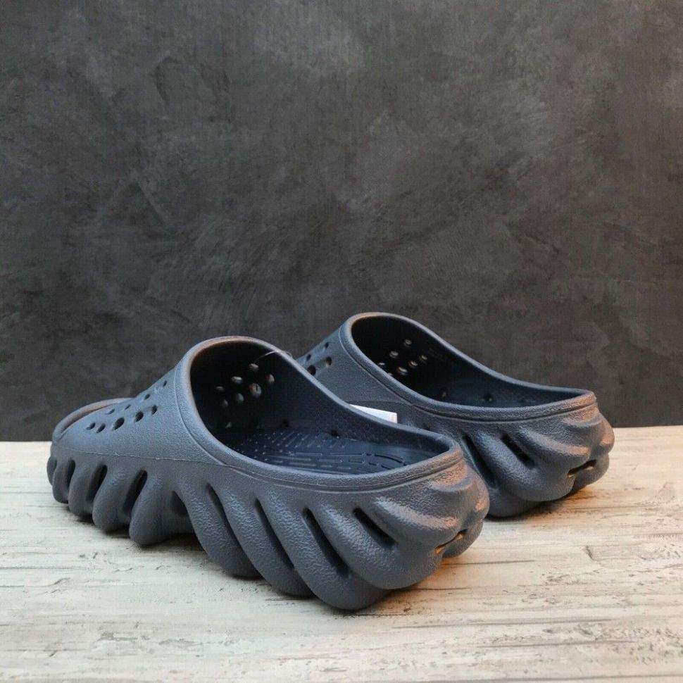 Чоловічі шльопанці Crocs Echo Slide Storm Navy — фото 6