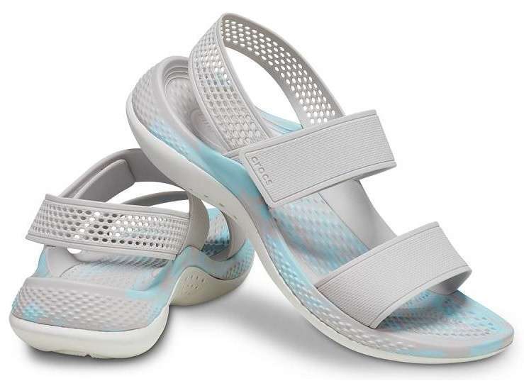 Жіночі сандалі Сrocs Sandal Literide 360 pearl white/multi