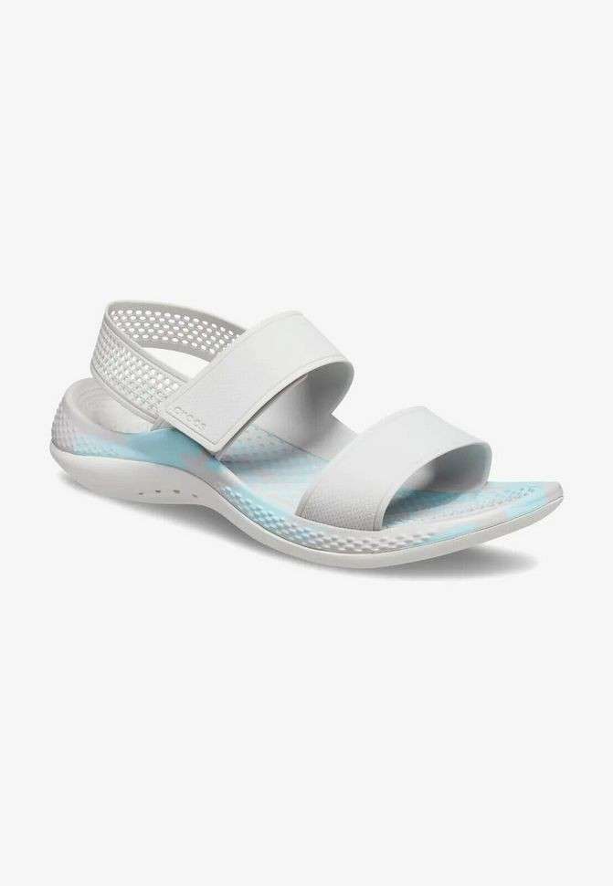 Жіночі сандалі Сrocs Sandal Literide 360 pearl white/multi — фото 2