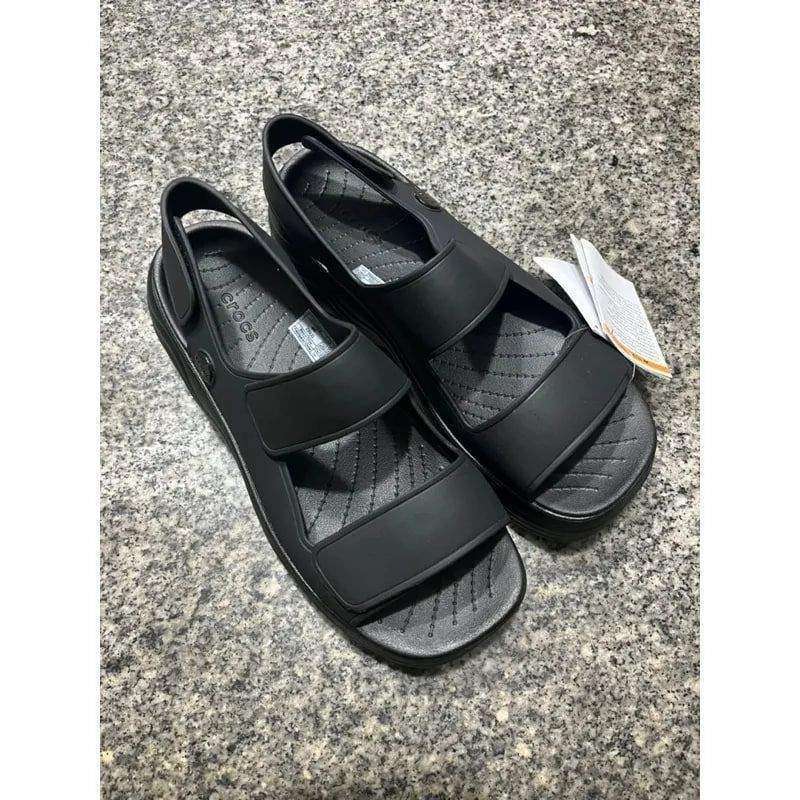 Жіночі сандалі Crocs Skyline Sandal Platform Black — фото 6