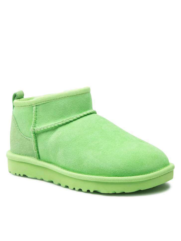 Жіночі UGG Ультра Міні Замша Зелені Classic Ultra Mini Parakeet Green — фото 5