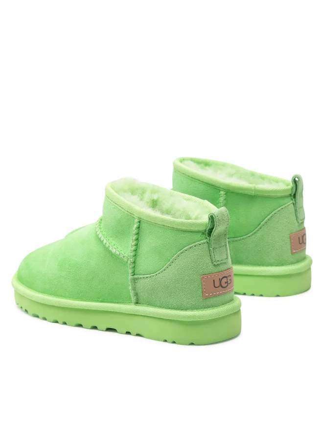 Жіночі UGG Ультра Міні Замша Зелені Classic Ultra Mini Parakeet Green — фото 6