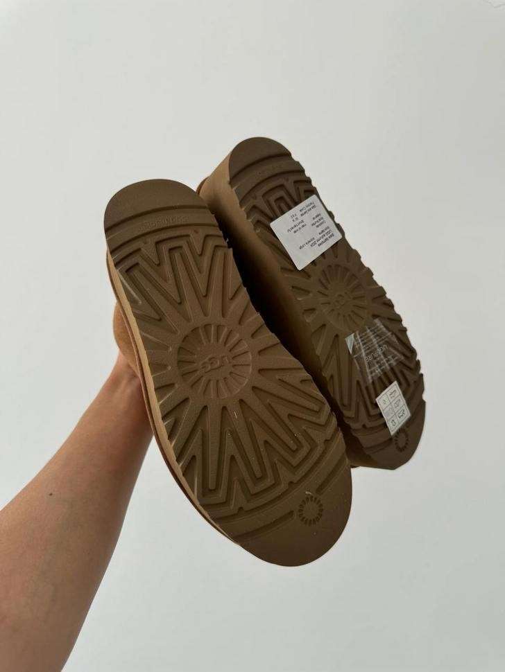 Жіночі UGG Платформа Ньюмел Чоботи Помаранчеві Neumal Platform Zipper Chestnut — фото 11