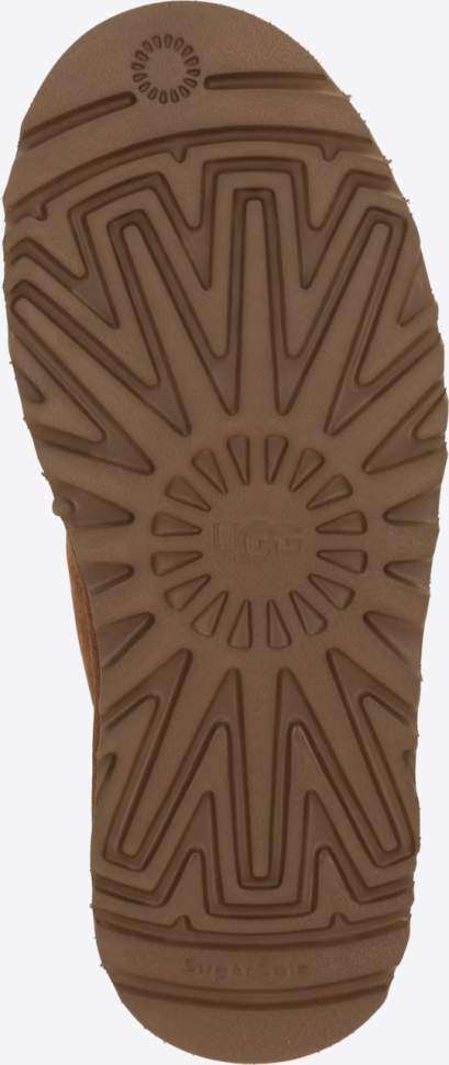 Жіночі UGG Платформа Ньюмел Чоботи Руді Замша Помаранчеві з Пасками Neumal Platform Velcro Chestnut — фото 4