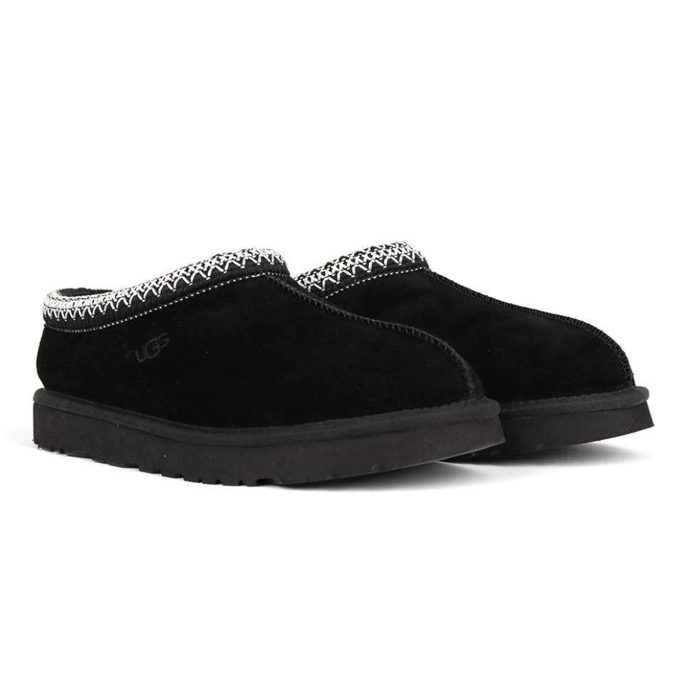 Жіночі UGG Ультра Міні Чорні Замша Tasman Slipper Black — фото 2