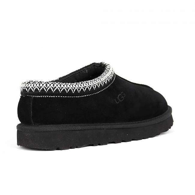 Жіночі UGG Ультра Міні Чорні Замша Tasman Slipper Black — фото 4