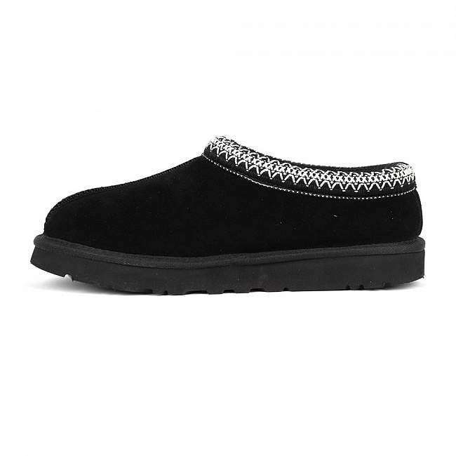 Жіночі UGG Ультра Міні Чорні Замша Tasman Slipper Black — фото 5