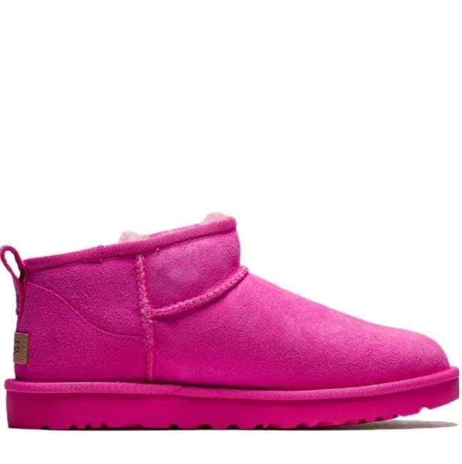 Жіночі UGG Ультра Міні Замша Рожеві Classic Ultra Mini Carnation Pink
