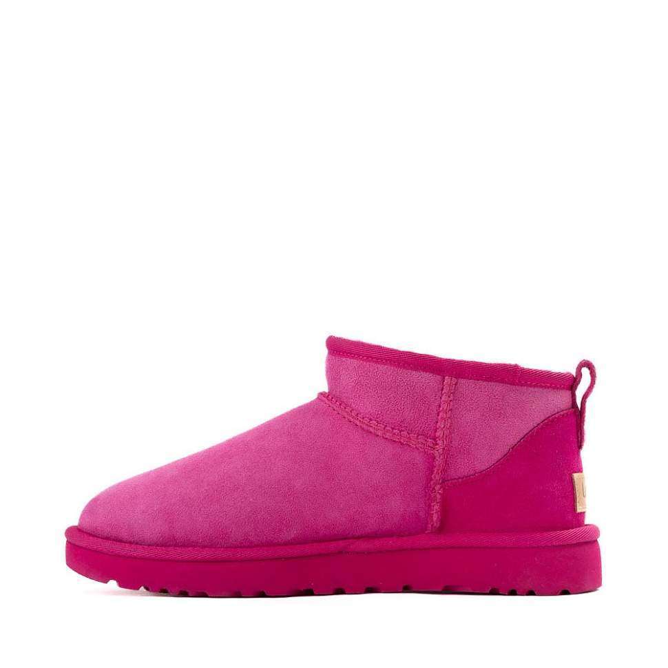 Жіночі UGG Ультра Міні Замша Рожеві Classic Ultra Mini Carnation Pink — фото 2