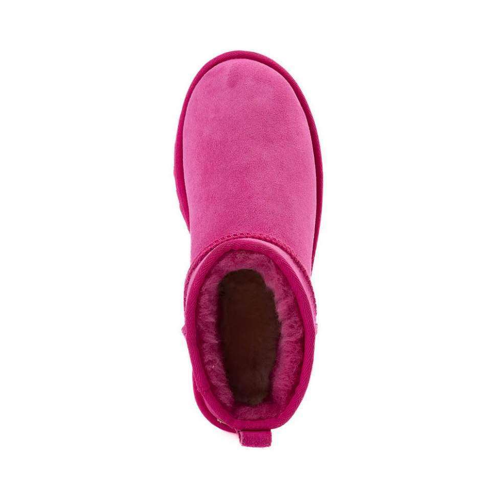 Жіночі UGG Ультра Міні Замша Рожеві Classic Ultra Mini Carnation Pink — фото 3