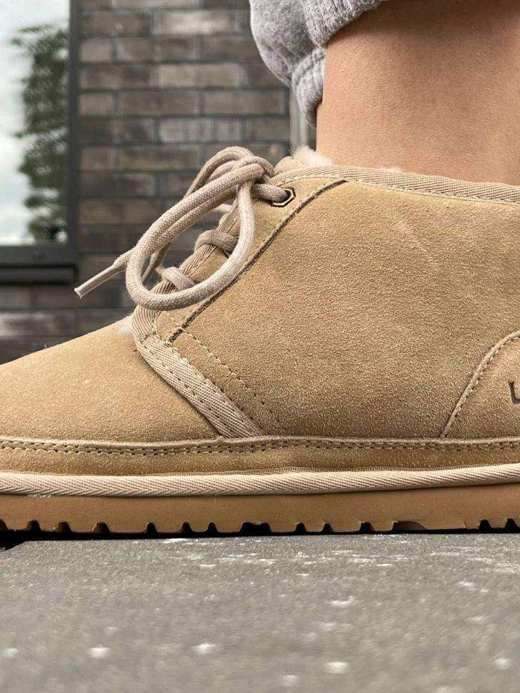 Жіночі UGG Ньюмел Чоботи Бежеві Замша Neumel Beige Surde — фото 11