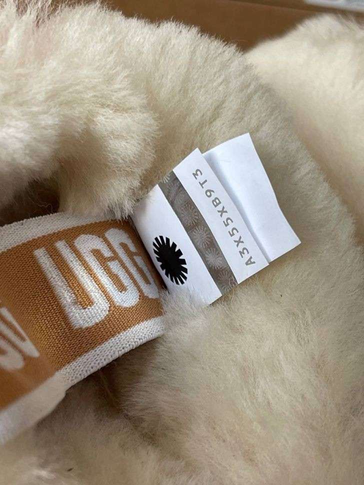 Жіночі UGG Сандалі Платформа Помаранчеві Замша Funkette Slippers Platform Chestnut — фото 14