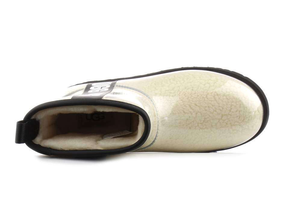 Жіночі UGG Міні Прозорі Силіконові Бежеві Classic Clear Mini Send — фото 4
