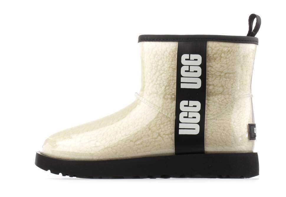 Жіночі UGG Міні Прозорі Силіконові Бежеві Classic Clear Mini Send — фото 5