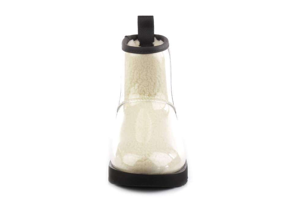 Жіночі UGG Міні Прозорі Силіконові Бежеві Classic Clear Mini Send — фото 7