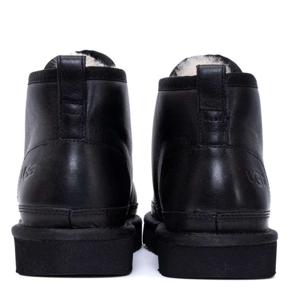 Чоловічі UGG Чоботи Шкіряні Ньюмел Чорні Leather Neumel Black — фото 2