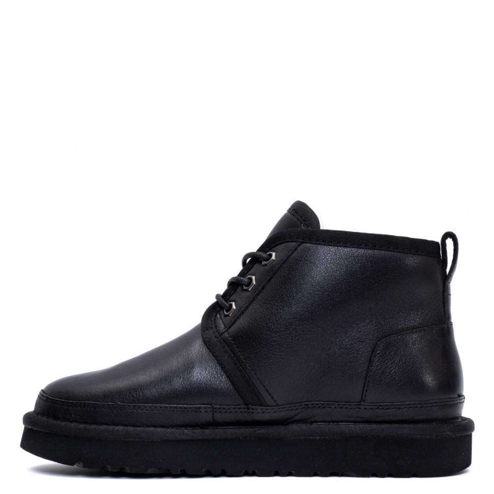 Чоловічі UGG Чоботи Шкіряні Ньюмел Чорні Leather Neumel Black — фото 6