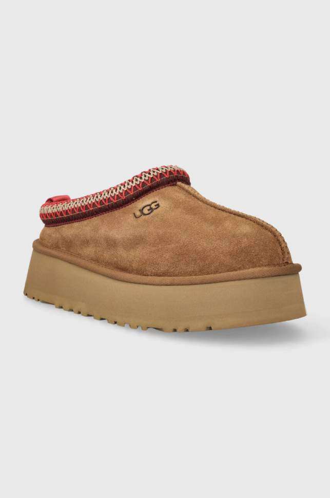 Жіночі UGG Тазз Сліппер Ультра Міні Платформа Помаранчеві Slipper Tazz Platform Chestnut — фото 4
