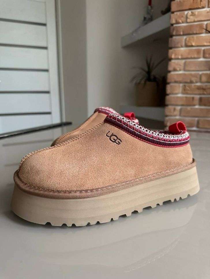 Жіночі UGG Тазз Сліппер Ультра Міні Платформа Помаранчеві Slipper Tazz Platform Chestnut — фото 5