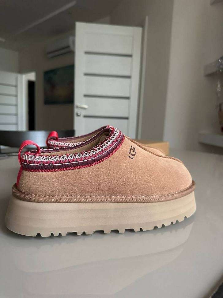 Жіночі UGG Тазз Сліппер Ультра Міні Платформа Помаранчеві Slipper Tazz Platform Chestnut — фото 6