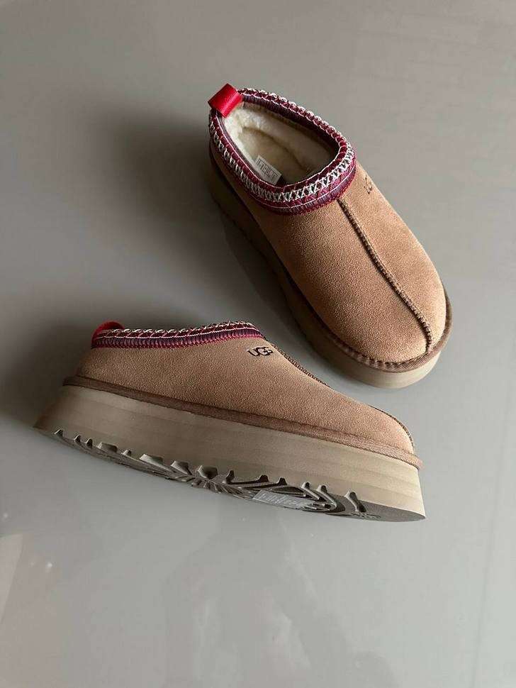 Жіночі UGG Тазз Сліппер Ультра Міні Платформа Помаранчеві Slipper Tazz Platform Chestnut — фото 8