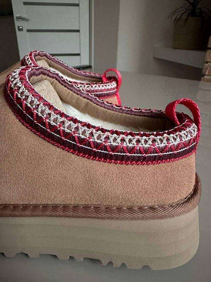 Жіночі UGG Тазз Сліппер Ультра Міні Платформа Помаранчеві Slipper Tazz Platform Chestnut — фото 9