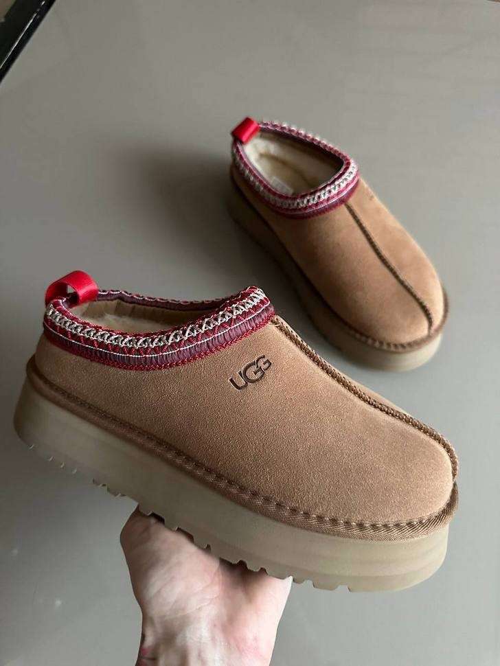 Жіночі UGG Тазз Сліппер Ультра Міні Платформа Помаранчеві Slipper Tazz Platform Chestnut — фото 10