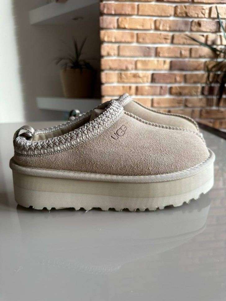 Жіночі UGG Тазз Сліппер Ультра Міні Платформа Пісочні Tazz Platform Seed — фото 4