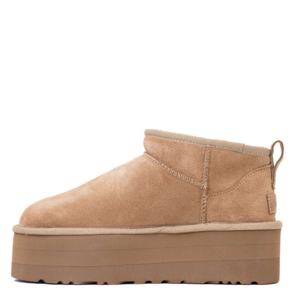 Жіночі UGG Ультра Міні Платформа Пісочні Classic Ultra Mini Platform Mustard Seed Suede — фото 5