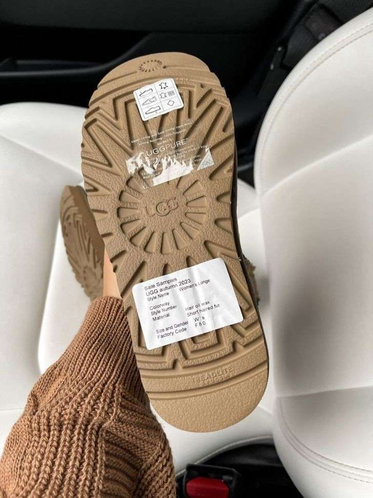 Жіночі UGG Міні Хакі Замша з Змійкою Zip Mini Khaki Suede — фото 8