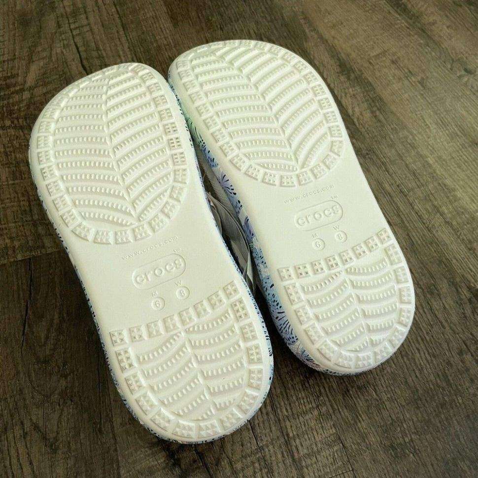 Жіночі Crocs Crush Clog White/Multi Butterfly — фото 6