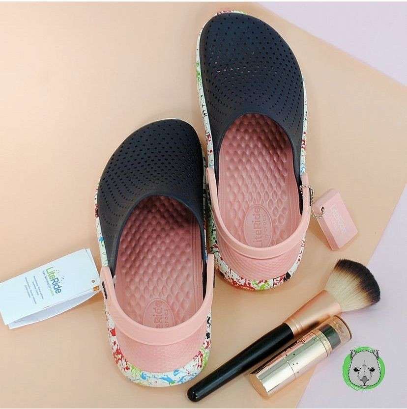 Жіночі Crocs Literide Clog Navy/Melon — фото 4