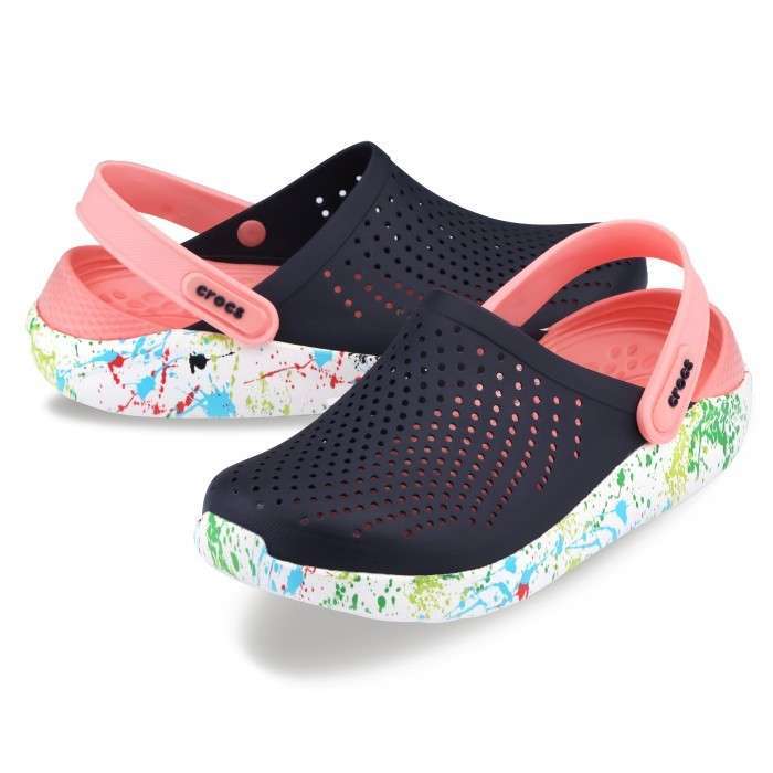 Жіночі Crocs Literide Clog Navy/Melon — фото 8