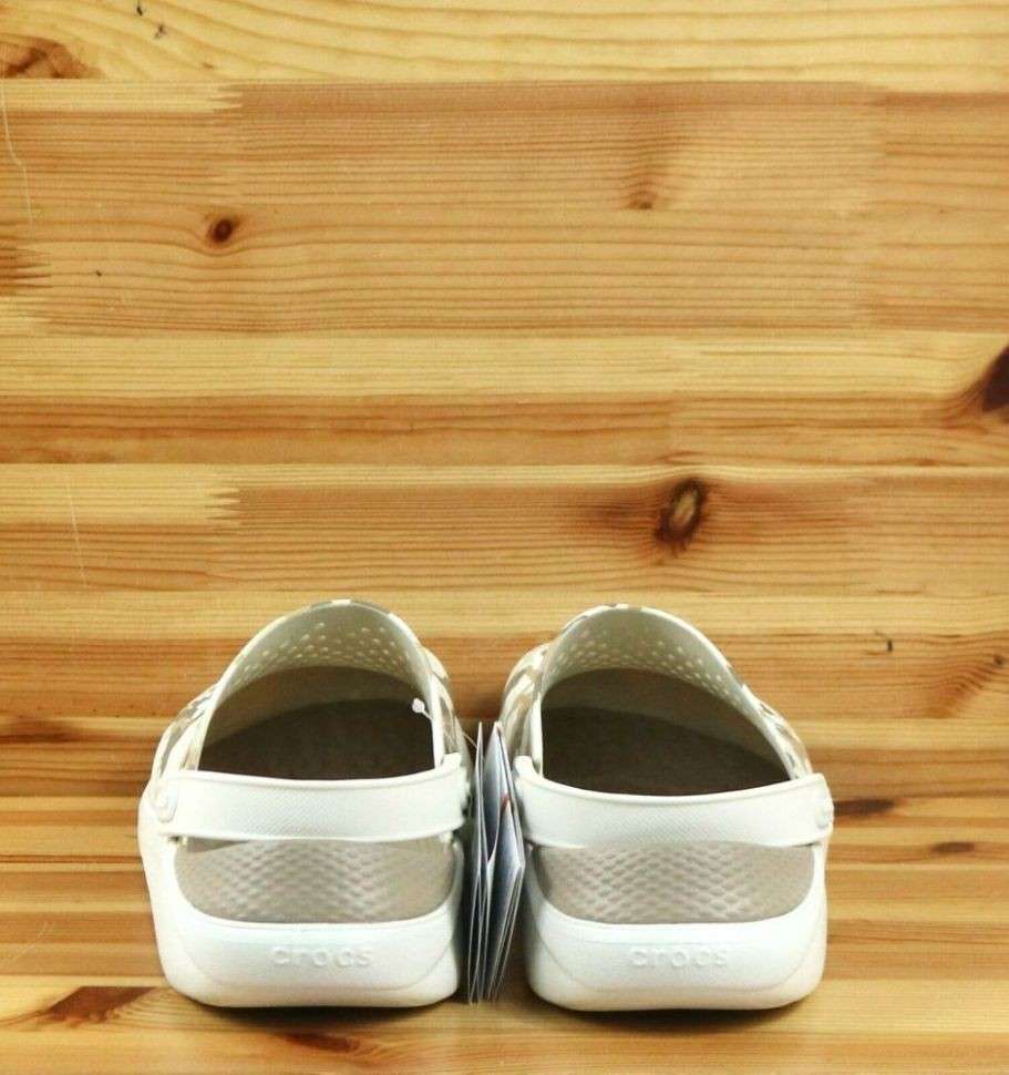Чоловічі Crocs LiteRide Printed Camo Clog Almost White — фото 12
