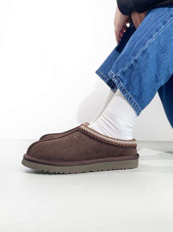 Жіночі UGG Тасман Сліппер Ультра Міні Коричневі Шльопанці Tasman Brown Slipper — фото 12