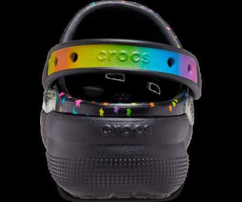 Жіночі Crocs Crush Clog Black/Mult Disco Dance — фото 6