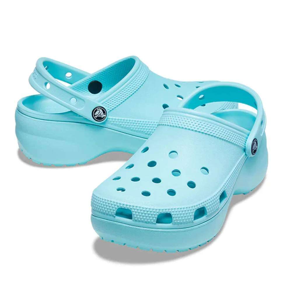 Жіночі Crocs Women´s Classic Platform Clog Pure Water — фото 11