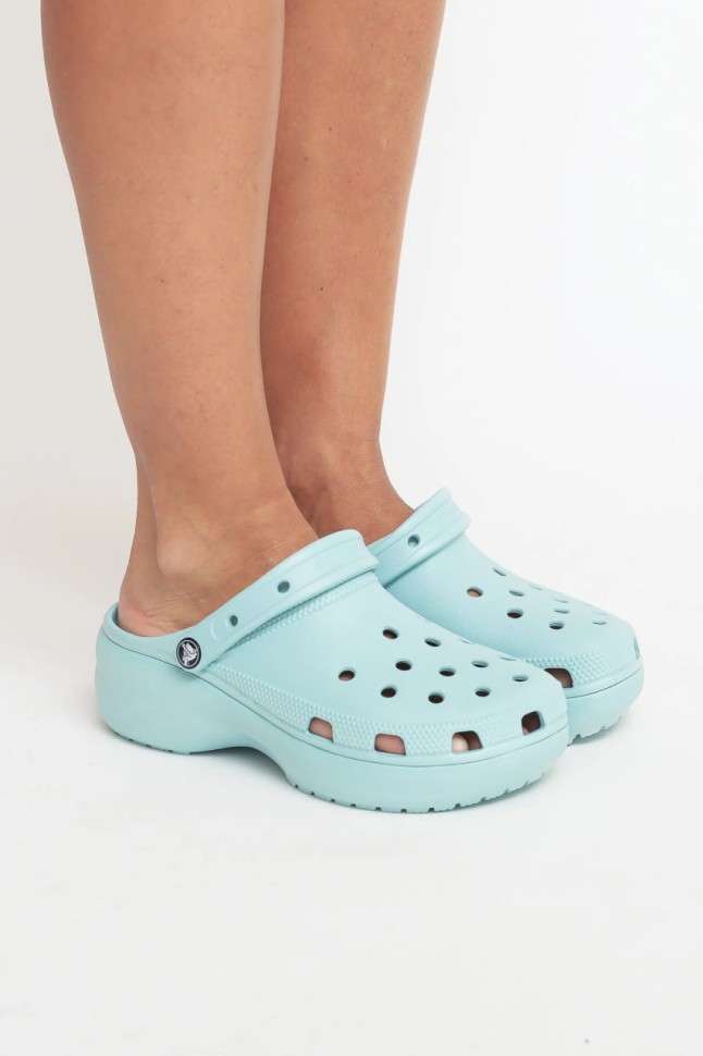 Жіночі Crocs Women´s Classic Platform Clog Pure Water — фото 12
