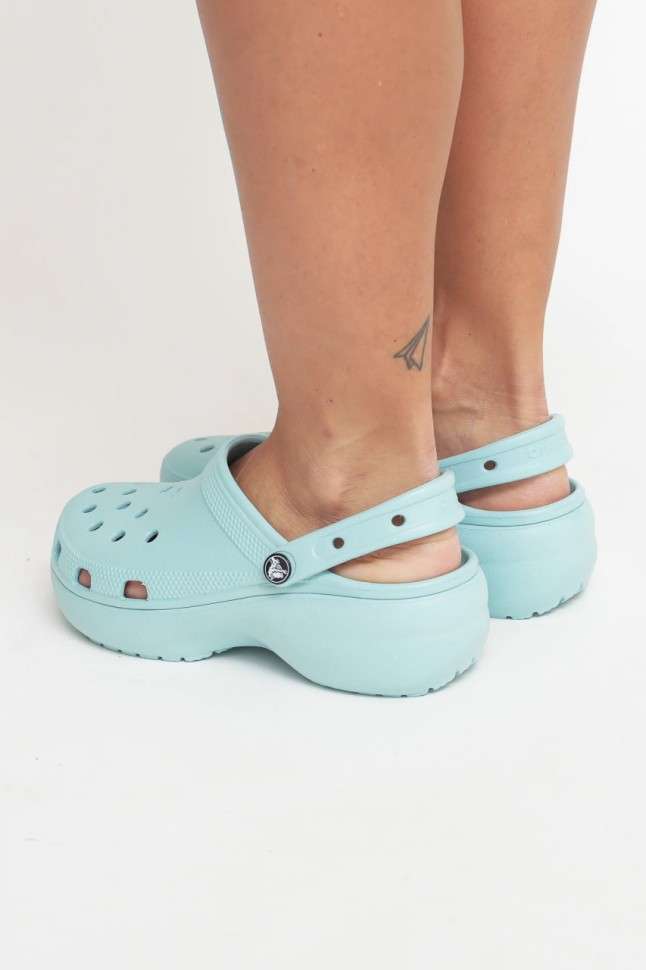 Жіночі Crocs Women´s Classic Platform Clog Pure Water — фото 13