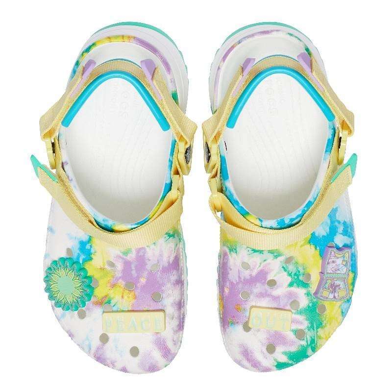 Жіночі Crocs Classic Hiker Peace Out Clog Green — фото 15