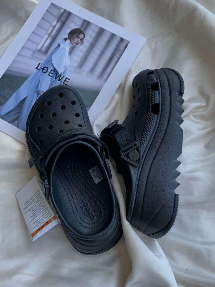 Жіночі Crocs Hiker Xscape Platform Clog black — фото 2