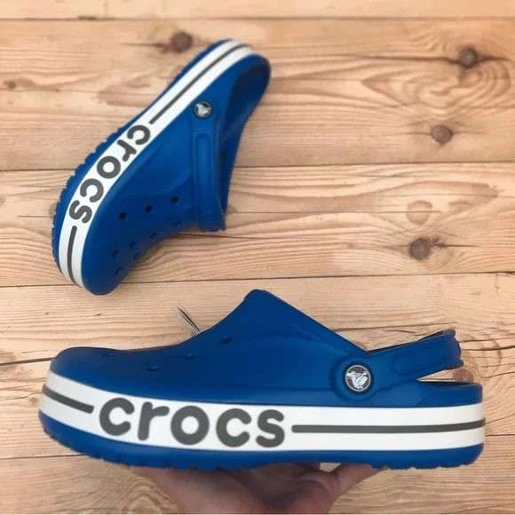 Чоловічі Crocs Bayaband Clog bright cobalt Slate Grey — фото 14
